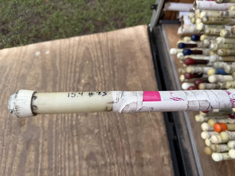 Close-up of box rub protection tape